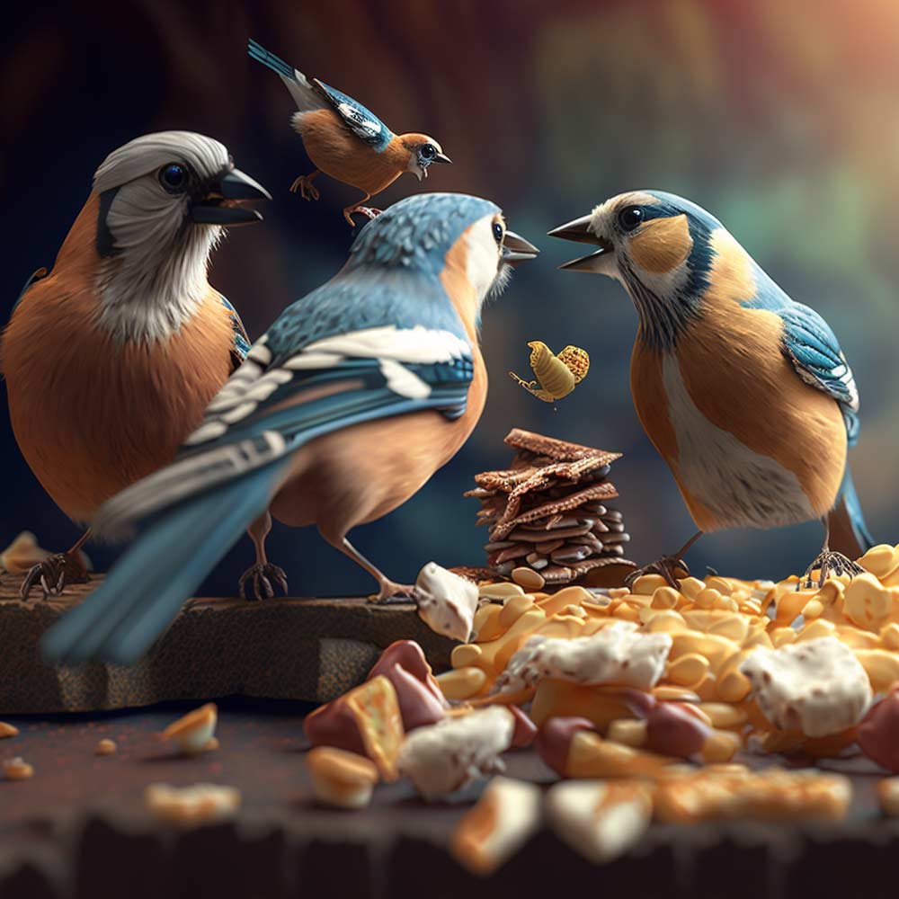 How to Feed Dried Mealworms to Birds